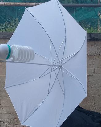 Kit per studio fotografico con fondali. 