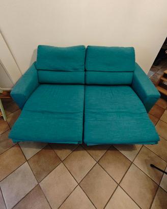 Divano poltrone e sofà 2 posti con relax elettrico