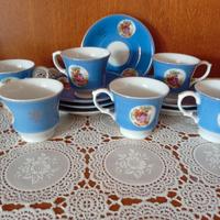 set tazzine caffè Japan colore azzurro