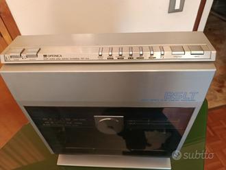 Cinghia Di Trasmissione In Gomma Per Giradischi Sharp Optonica RP-104: Ricambio Nuovo!