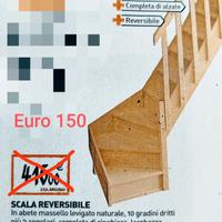 Scala legno 65 cm