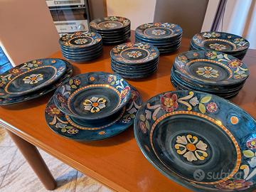 Servizio Tavola Ceramica Vietri Anni '70