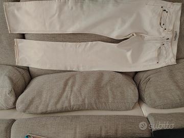 jeans bianco stone island