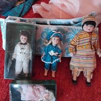 bambole da collezione in ceramica