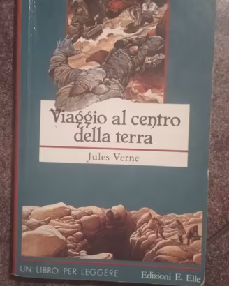 Libro viaggio al centro della terra Jules Verne