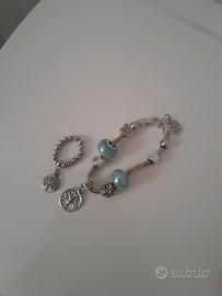 Anello e bracciale albero della vita