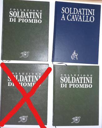 dea volumi vari soldatini piombo (vedi elenco)