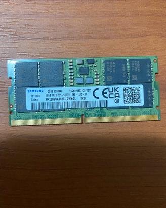 Modulo ram Sodimm DDR5 Samsung