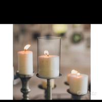 Portacandele in vetro