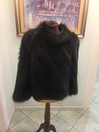Mantella di marmotta pelliccia originale