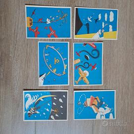 6 CARTOLINE REGIA  ACCADEMIA AERONAUTICA A.XIX
