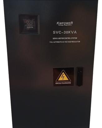 Stabilizzatore di tensione SVC30000VA LCD 160V-280