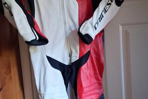 tuta in pelle Dainese taglia 50 