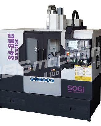 Fresatrice CNC SOGI S4-80C SIEMENS SINUMERIK 808DA