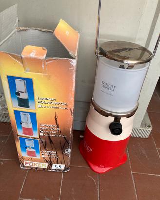 Lampada a gas da campeggio