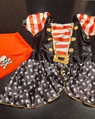 Costume carnevale/halloween piratessa