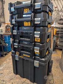 Dewalt  trolley portautensili + valigie nuovi