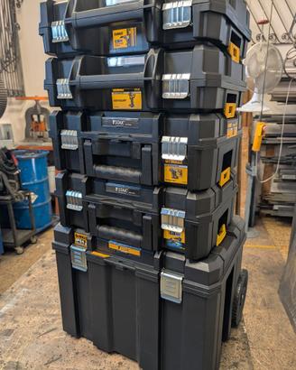 Dewalt  trolley portautensili + valigie nuovi