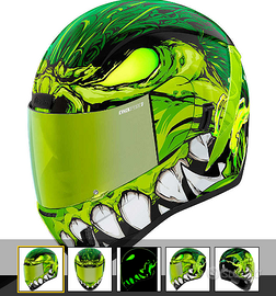 Casco Icon AIRFORM Manik'R - Verde taglia M