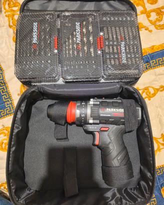 Avvitatore Parkside 12V con accessori