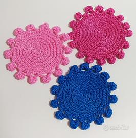 Sottobottiglia ad uncinetto