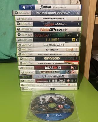 Lotto giochi xbox 360/ ps4 - Non acquistare a 1€