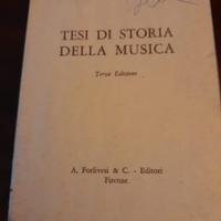 Tesi di storia della musica. Francesco Pastura