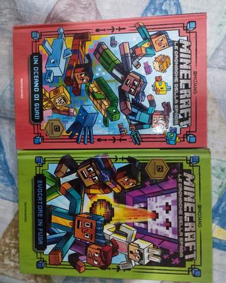 libri della saga Minecraft le cronache della spada