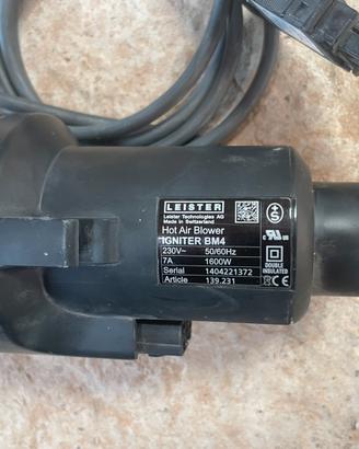 Leister accenditore per stufa a pellet