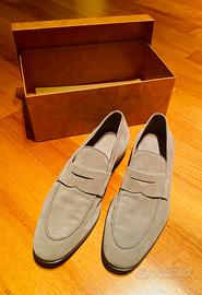 mocassino Barrett in suede talpa tg. 10/44