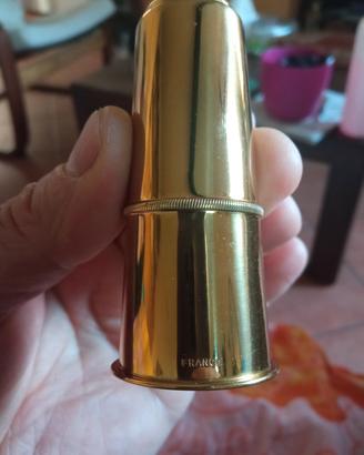 copribocchino sax in ottone nuovo 