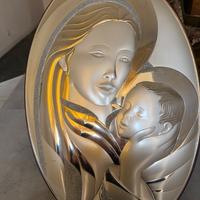 quadro con rilievo in argento