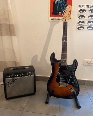 Chitarra elettrica + ampli Fender - SET COMPLETO