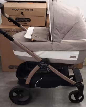 Passeggino trio peg-perego book 51 rosa+ base auto