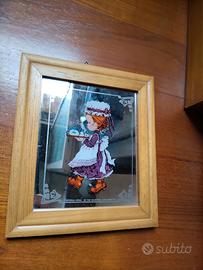 Quadretto specchio SARAH KAY Bimba camerierina con