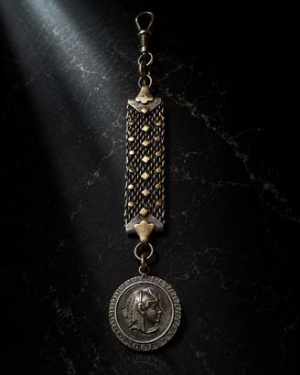 Antica watch chain anni 20 egittizzante art deco