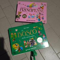 Libri Principesse Bosco pop up per giocare leggere