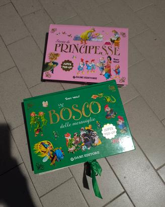 Libri Principesse Bosco pop up per giocare leggere