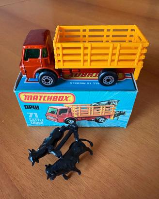 Matchbox Superfast n.71 Cattle Truck 1976 Lesney