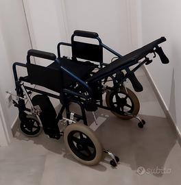 SEDIA ROTELLE XL  RECLINABILE MLTIACCESSORIATA