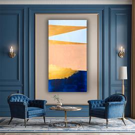 Tetiana Zaitseva - Acrylic Painting XXL "Forms" 82