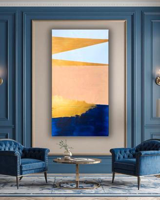 Tetiana Zaitseva - Acrylic Painting XXL "Forms" 82