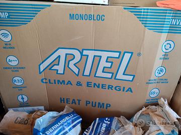 Pompa calore R32 artel sigillata