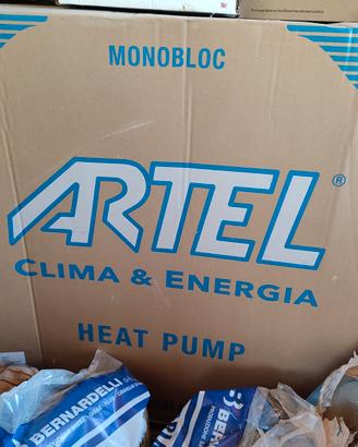 Pompa calore R32 artel sigillata