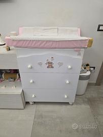 Culla e Fasciatoio ItalBaby