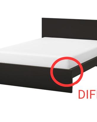 Letto king size Ikea