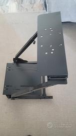 Supporto per volante e pedaliera da Sim Racing