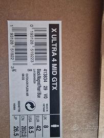 Scarponi Goratex Salomon X Ultra 4 Mid Gtx