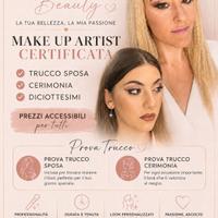 Make up artist e lamimaker