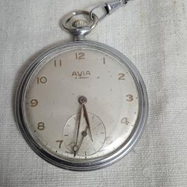 Antico orologio da tasca Avia SHR 4152
